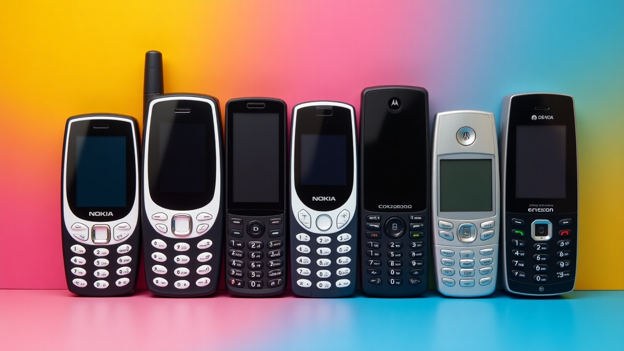 Teléfonos móviles retro en España